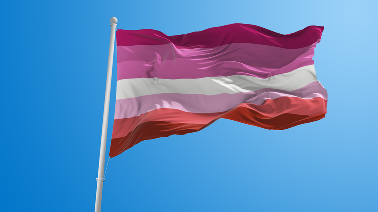 Флаг лесбиянок