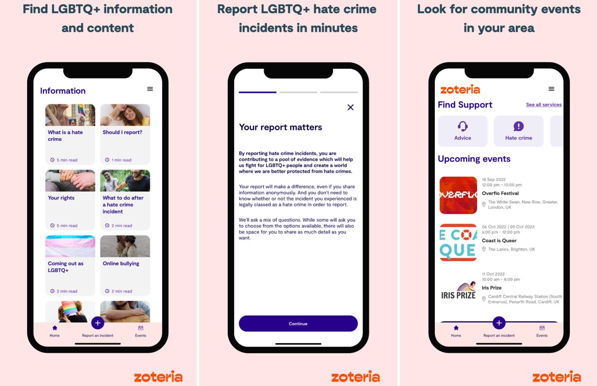 ЛГБТК+ приложение против преступлений на почве ненависти